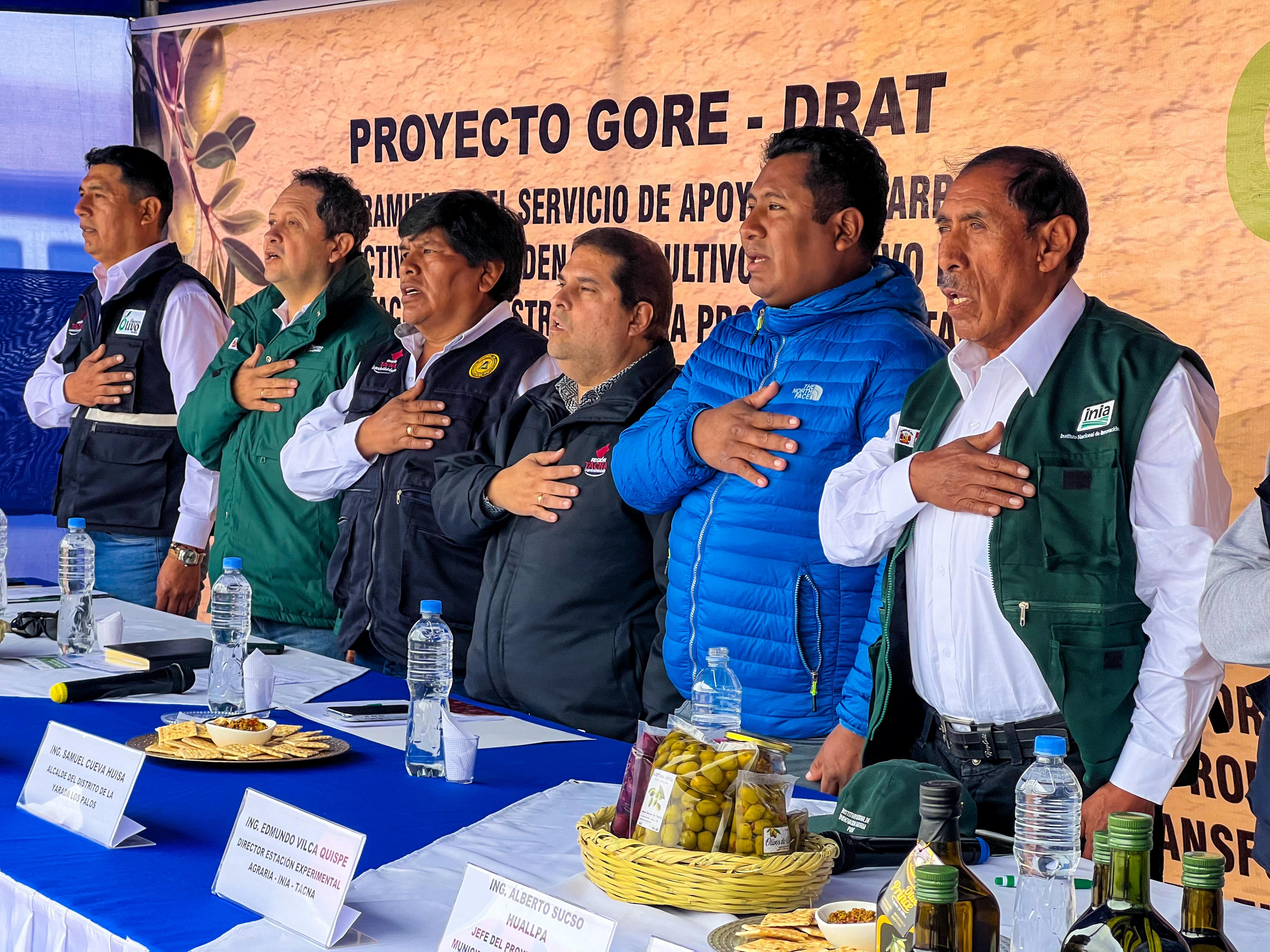 Más de 2600 agricultores se beneficiarán con Proyecto Olivo