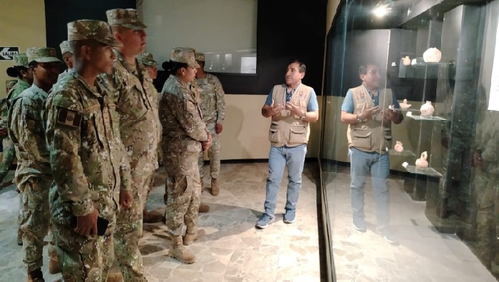 Visita del ejército