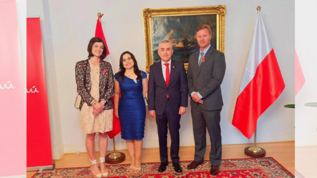Peruanidad está presente en Polonia: Embajada organiza recepción para conmemorar las fiestas patrias
