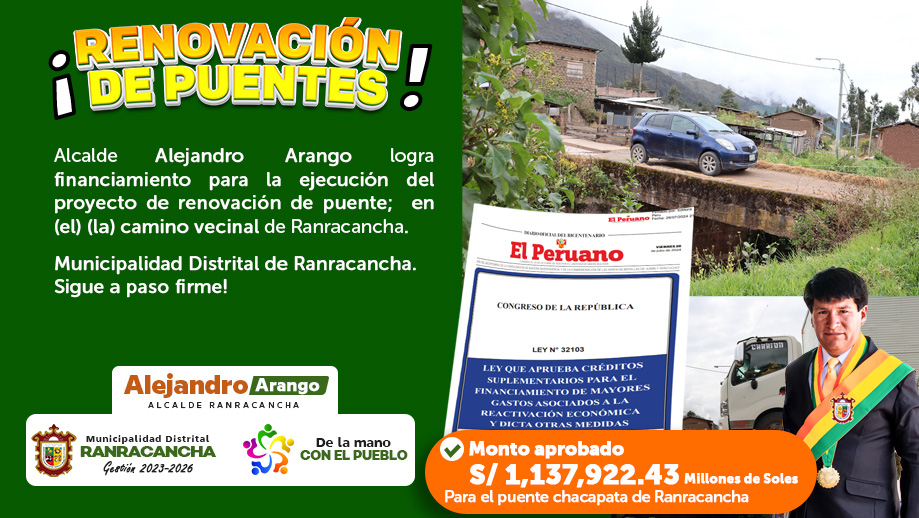 Comprometidos con mejoras en la infraestructura local.
