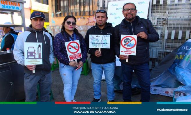 โ
La Gerencia de Desarrollo Ambiental y el Grupo GESTA realizaron la campaรฑa "Menos Claxon, Menos Ruido" en varias ubicaciones de Cajamarca, como el รvalo Musical, la Plaza de Armas, la Av. 13 de Julio, el Jr. Sara McDougal y el Hospital Simรณn Bolรญvar. Asimismo, participaron educadores ambientales del Programa Municipal Educca, el equipo de sensibilizaciรณn de MPC, voluntarios ambientales, Policรญa de Medio Ambiente y la OEFA.
โLa campaรฑa busca concienciar a los conductores sobre los efectos negativos del uso excesivo del claxon, como el estrรฉs y el malestar en los vecinos. En los prรณximos dรญas, la MPC y la Policรญa Nacional del Perรบ impondrรกn multas por esta infracciรณn, segรบn el Reglamento Nacional de Trรกnsito, corresponde a la L6 y la multa es el 4% de una UIT.
๐ฃEsta iniciativa pretende mejorar la calidad de vida y fomentar el respeto entre los ciudadanos de Cajamarca.