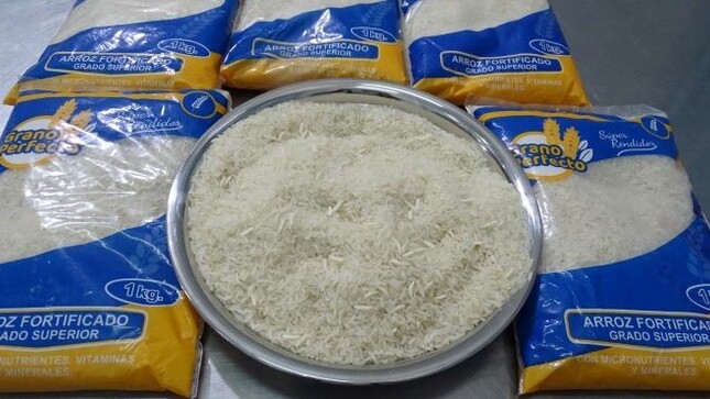 arroz fortificado