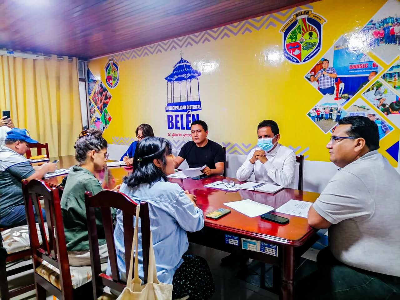 Alcalde Cesar Vidaurre Floridas sostuvo una importante reunión con representantes de las ONGs Progettomondo y INPET