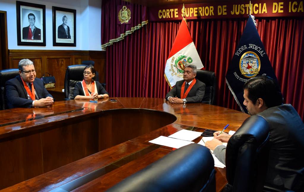 Corte Superior de Justicia de Ica.