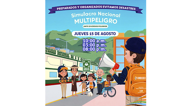 Segundo Simulacro Nacional Multipeligro