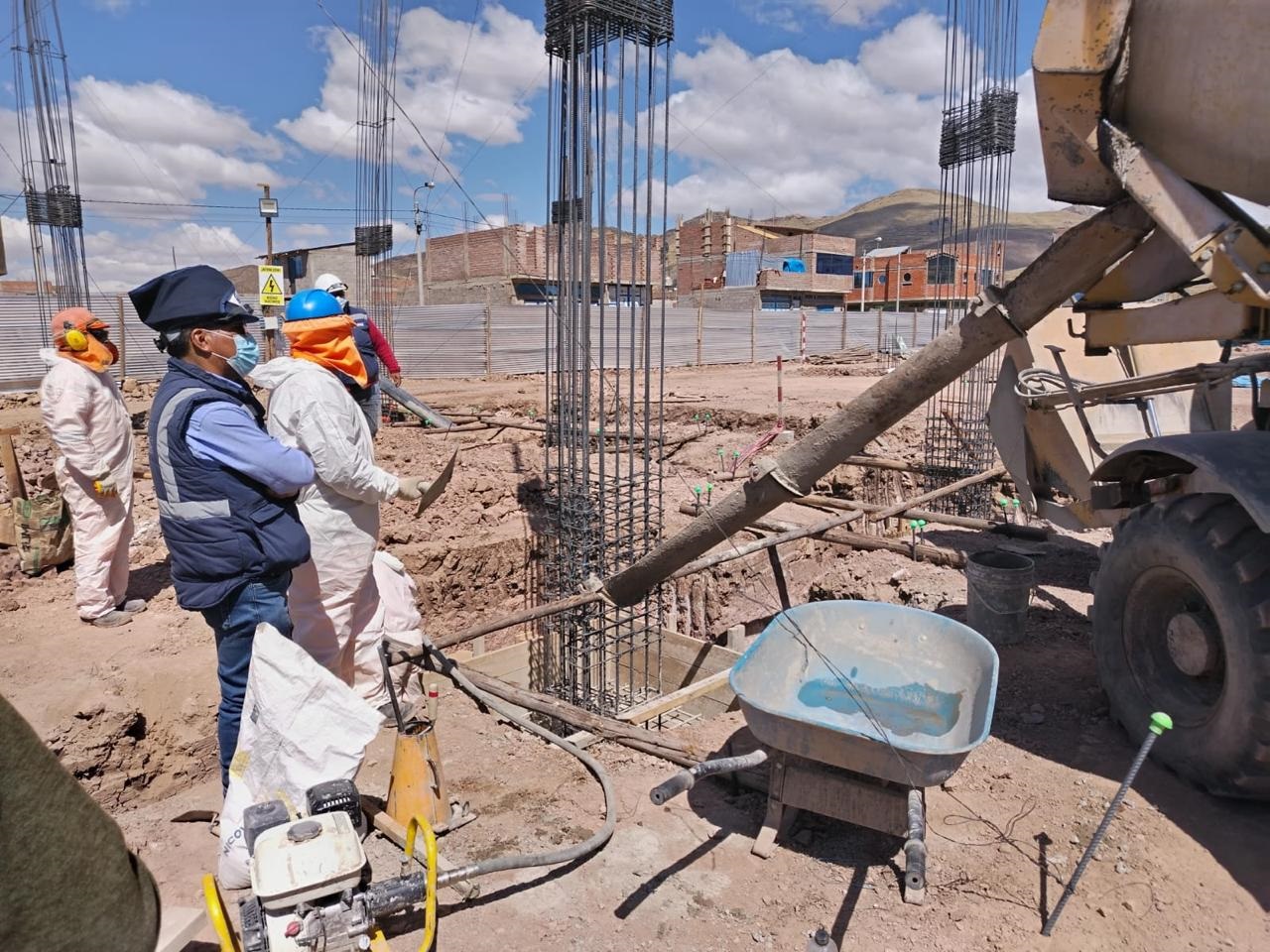 Este proyecto cuenta con un avance de obras del 14.59% y beneficiará a 173 estudiantes de la provincia de Azángaro.