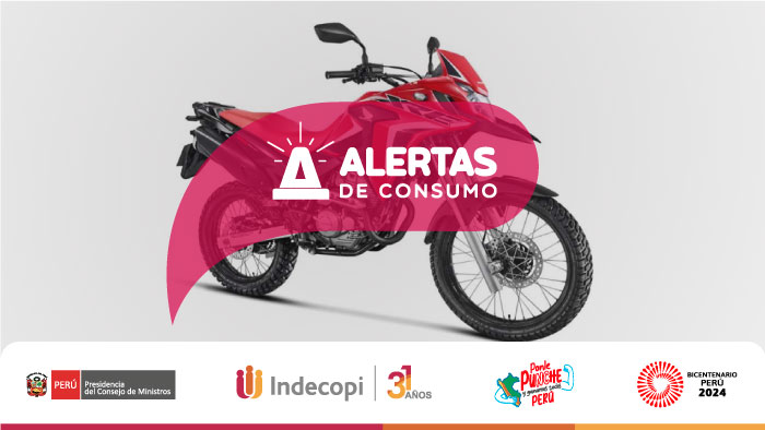 El Indecopi difunde alertas de consumo para más de mil motocicletas de la marca Honda y más de seis mil vehículos BMV