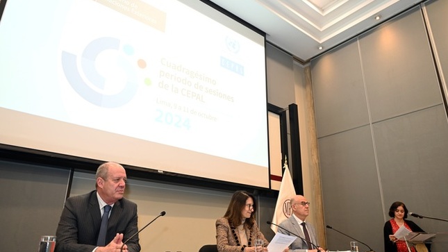 Cancillería informó detalles del 40° Período de Sesiones de la CEPAL a miembros del Cuerpo Diplomático acreditado en el Perú