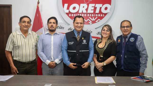 Gobierno Regional participa en elección de presidente de la Comisión Regional de Anticorrupción de Loreto.