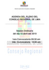 Vista preliminar de documento AGENDA DE LA SESION 008-2019-CR