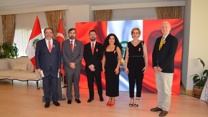 La Embajada del Perú en Turquía celebra el 203º aniversario de la independencia de la República