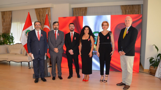 La Embajada del Perú en Turquía celebra el 203º aniversario de la independencia de la República