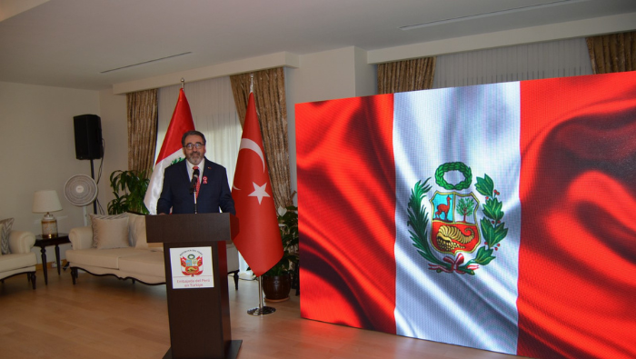 La Embajada del Perú en Turquía celebra el 203º aniversario de la independencia de la República