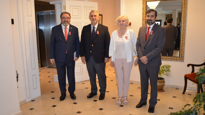 La Embajada del Perú en Turquía celebra el 203º aniversario de la independencia de la República
