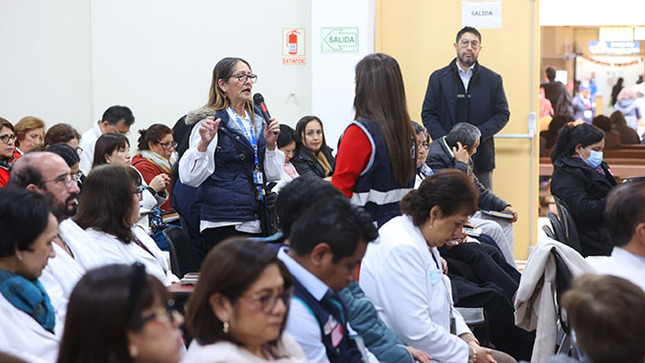 Pronis desarrolló taller de involucrados para el estudio  de preinversión del INSN de Breña