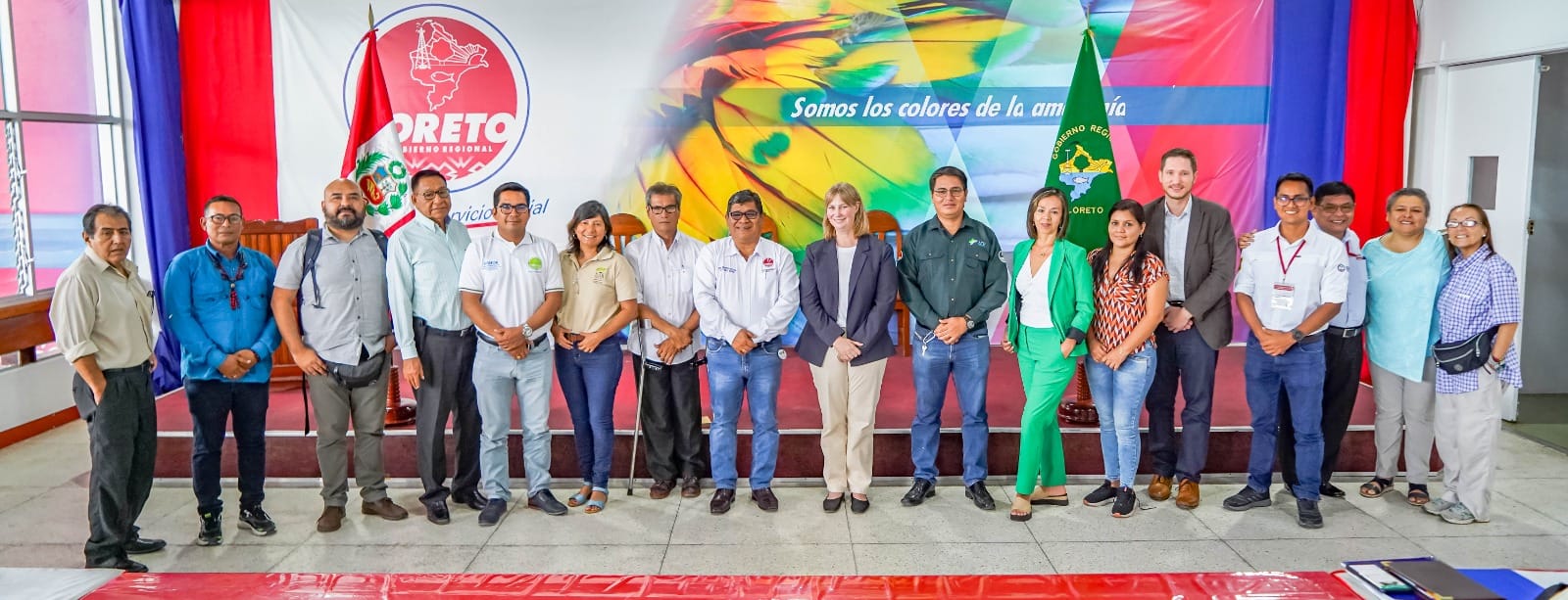 En representación del gobernador regional de Loreto, Dr. René Chávez, el gerente general del GOREL, Econ. Javier Shupingahua Tangoa, participó en un conversatorio para intercambiar ideas y explorar oportunidades de colaboración entre USAID y el GOREL.