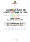 Vista preliminar de documento AGENDA DE LA SESION 001-2020-CR