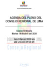 Vista preliminar de documento AGENDA DE LA SESION 007-2020-CR