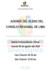Vista preliminar de documento AGENDA DE LA SESION 017-2020-CR