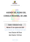 Vista preliminar de documento AGENDA DE LA SESION 025-2020-CR