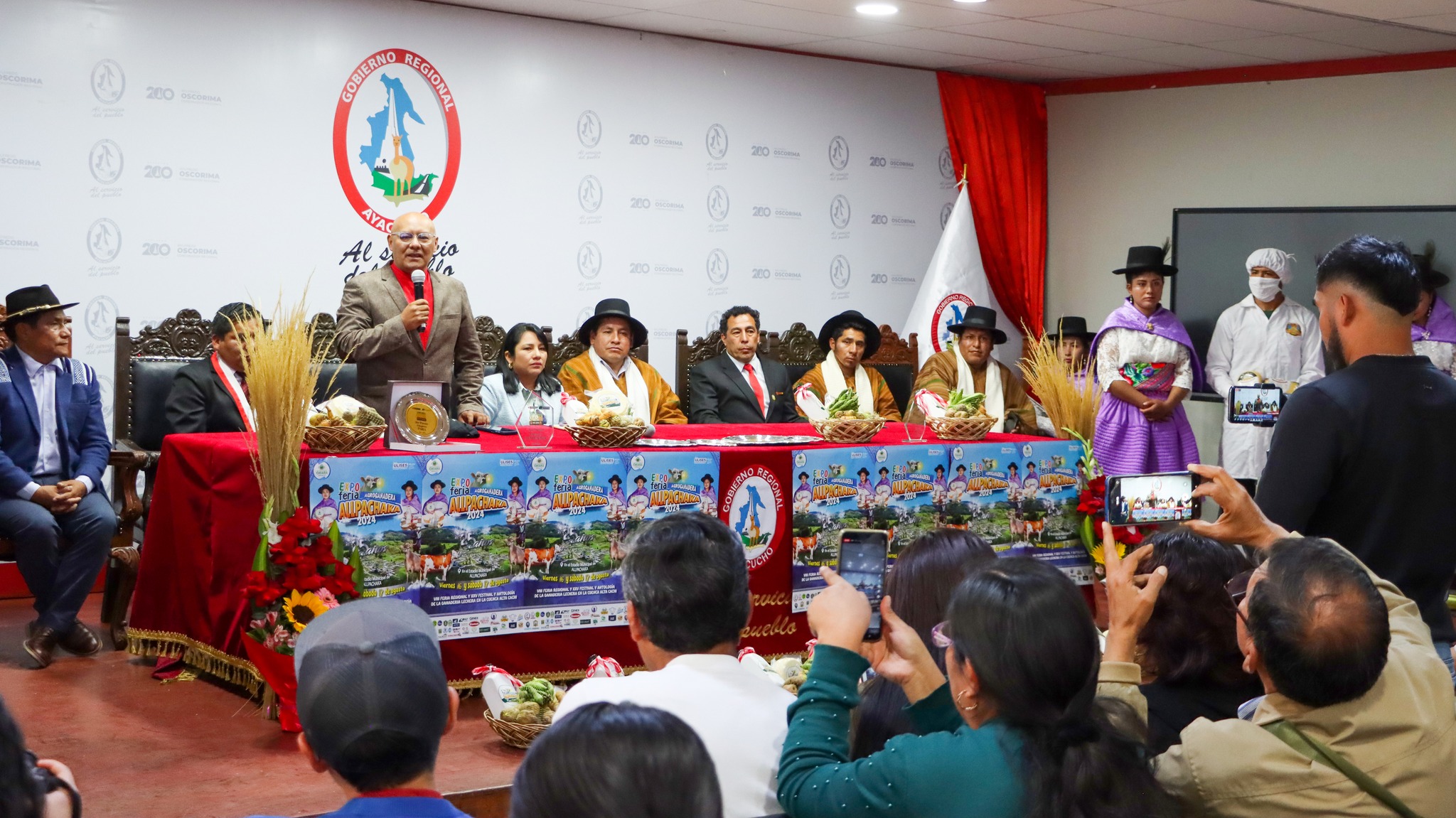 Realizan lanzamiento de Expoferia Agroganadera Allpachaka 2024 