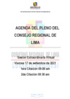 Vista preliminar de documento AGENDA DE LA SESION 022-2021-CR