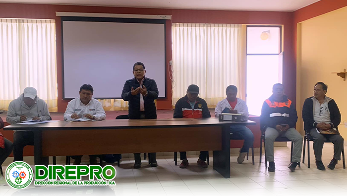 Reunión sobre la problemática causada por el colapso de una parte de la infraestructura del muelle marginal del DPA Jose Olaya de San Andrés