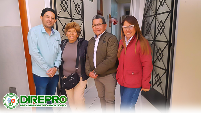 El Gerente de Desarrollo Económico realizó una visita a la DIREPRO ICA.