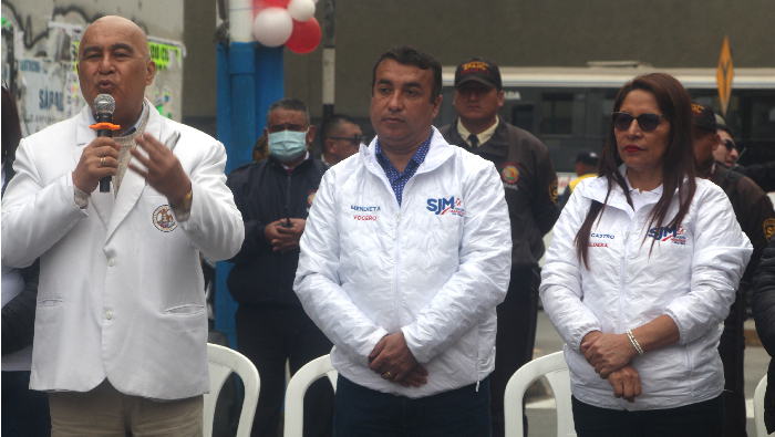 SJM: inauguración de pista San Antonio de Padua -mejora en acceso a servicio de emergencia HMA-