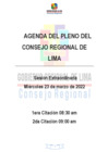 Vista preliminar de documento AGENDA DE LA SESION 007-2022-CR