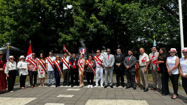 Consulado General del Perú en Paterson celebra fiestas patrias con actividades conmemorativas