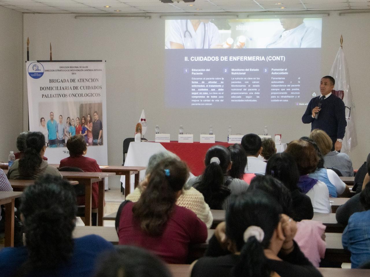 Diresa: Especialistas en cuidados paliativos brindan 30 atenciones mensuales a pacientes con cáncer
