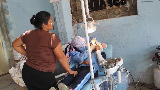 Proyecto municipal de salud de los proyectos sociales de la municipalidad y Antamina