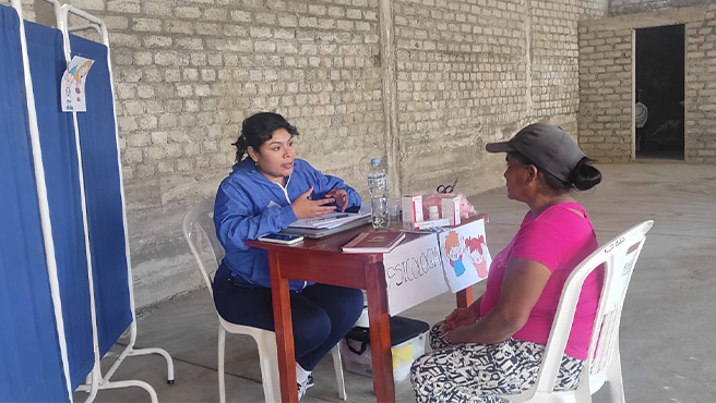 Proyecto municipal de salud de los proyectos sociales de la municipalidad y Antamina