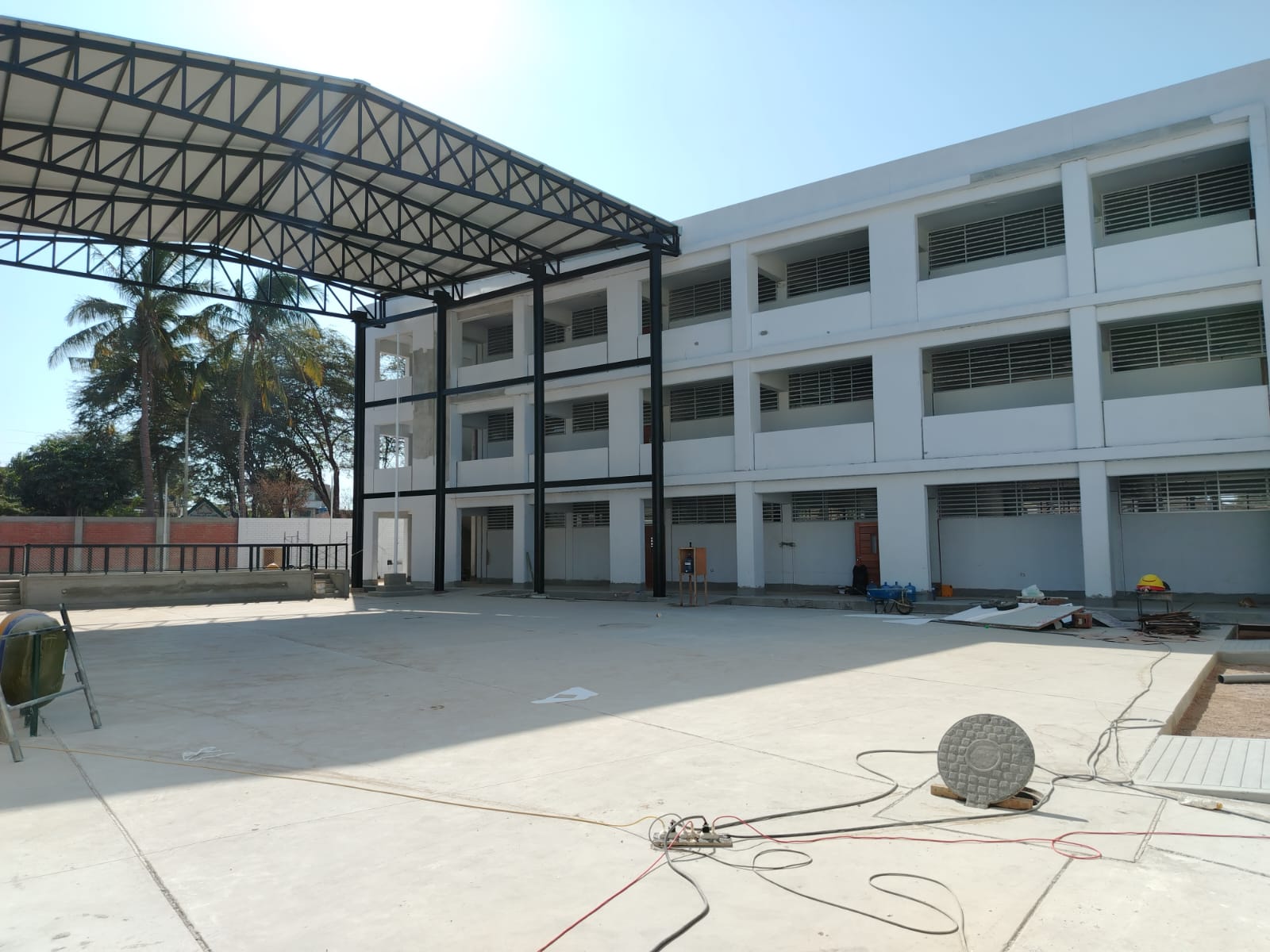 Obra del colegio Selmira de Varona estará terminada cuatro meses antes de lo programado