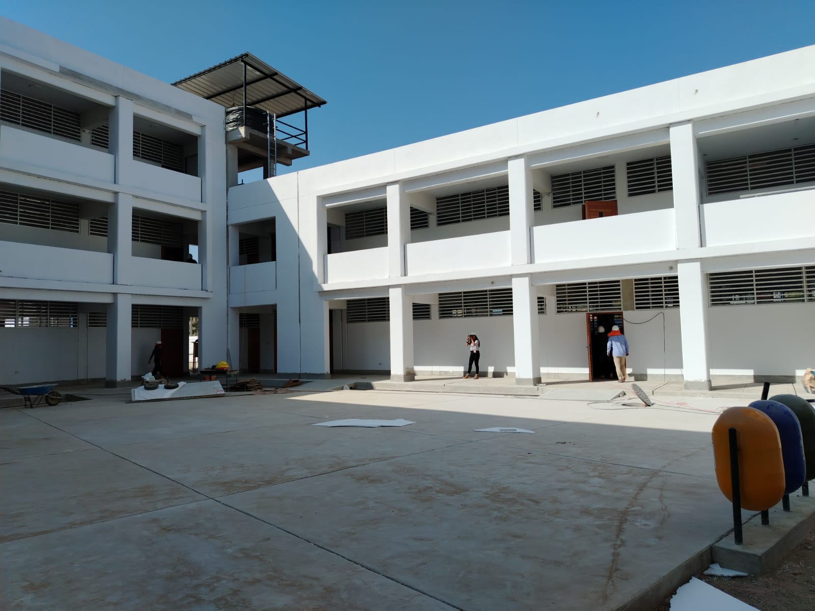 Obra del colegio Selmira de Varona estará terminada cuatro meses antes de lo programado