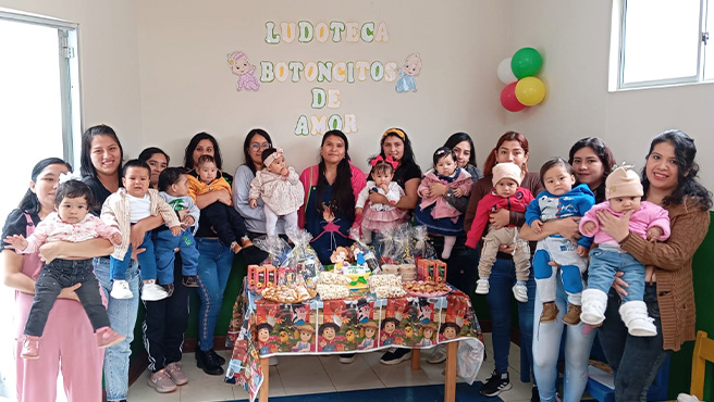 “Ludotecas”, de la MPH, inicia la atención a los mas pequeños del hogar con una fiesta de apertura, en cada establecimiento