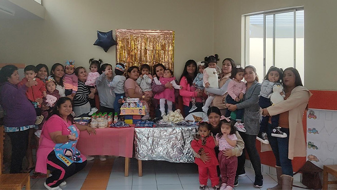 “Ludotecas”, de la MPH, inicia la atención a los mas pequeños del hogar con una fiesta de apertura, en cada establecimiento