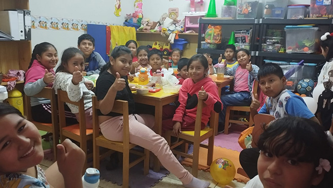Promoviendo el cuidado y protección de los niños, niñas y adolescentes, a través de la recreación y de los juegos recreativos.