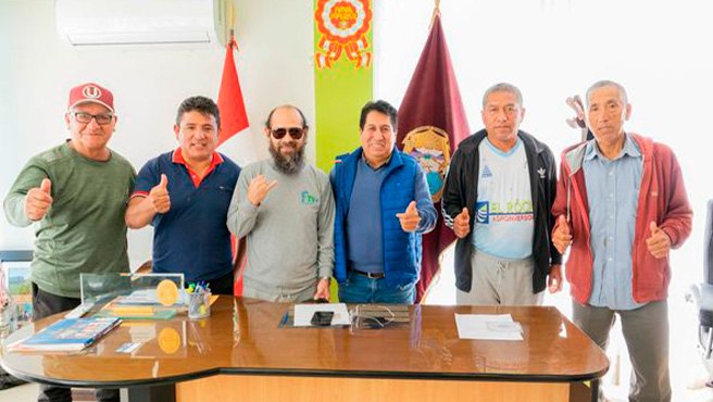 Reunión con los representantes de las delegaciones deportivas quienes promueven el campeonato “Mundialito 2024”