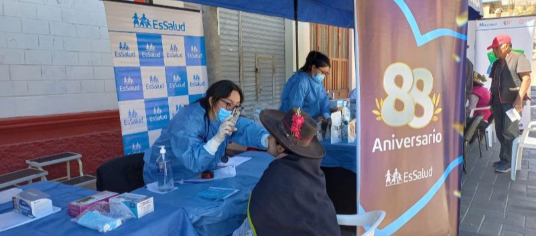 EsSalud brindó más de 25 mil atenciones médicas en la costa, sierra y selva del país en su 88 aniversario