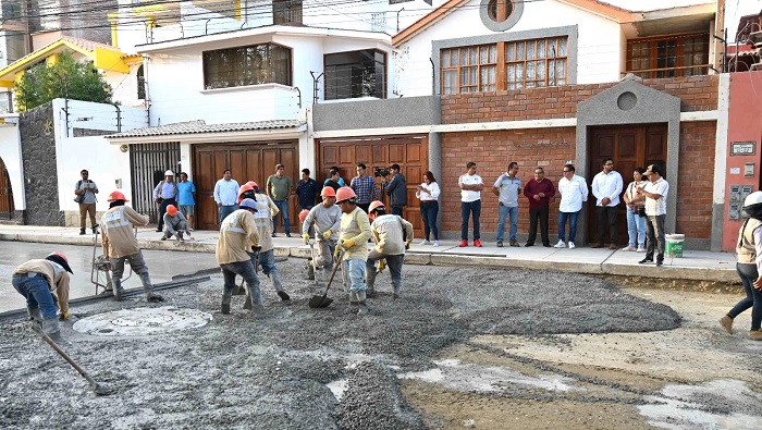 Supervisan obras