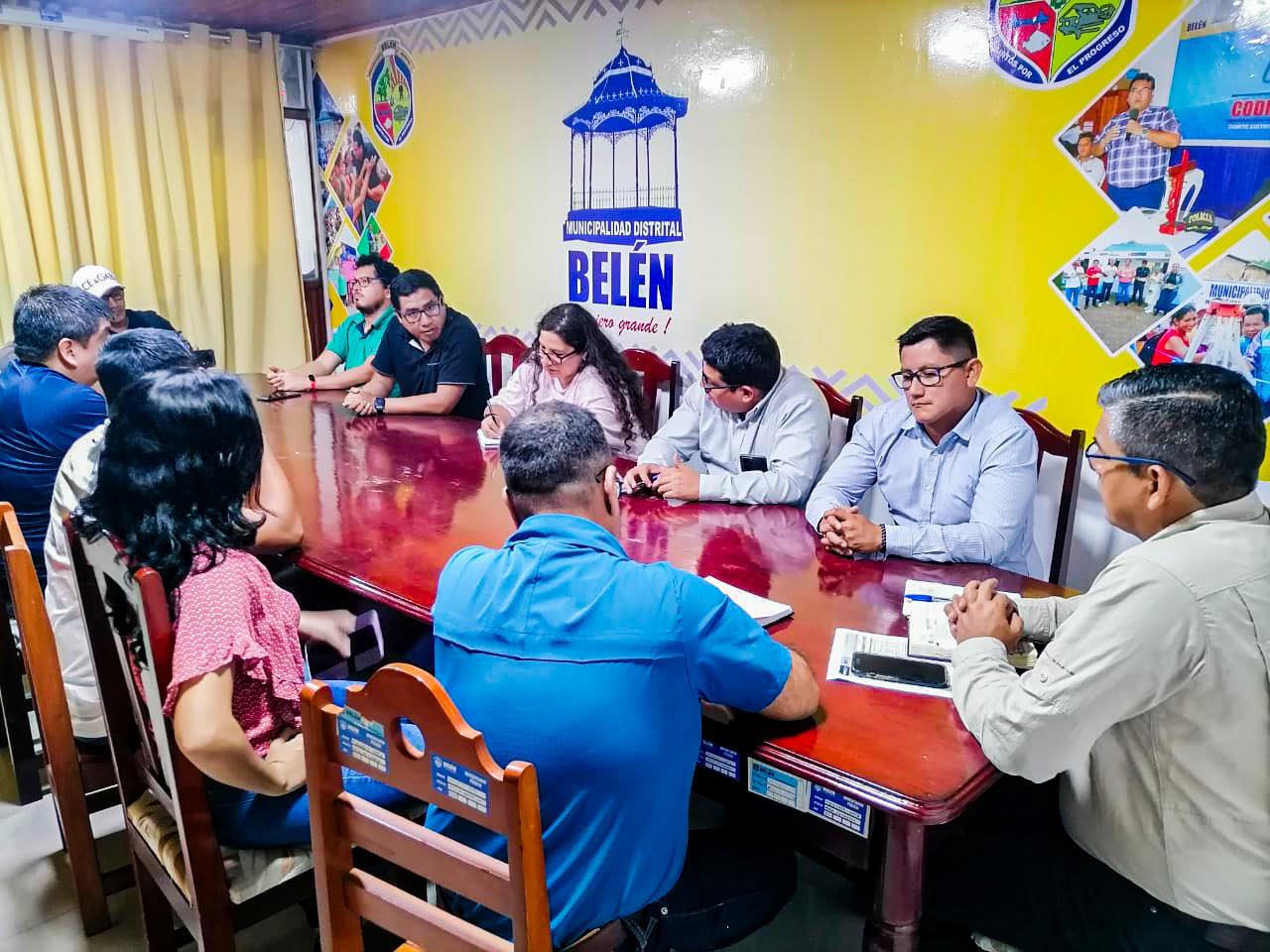 El equipo técnico de la Municipalidad Distrital de Belén sostuvo una importante reunión con representantes de PRODUCE