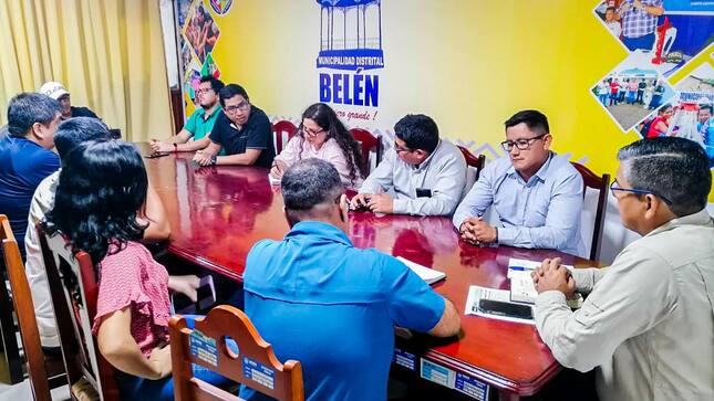 El equipo técnico de la Municipalidad Distrital de Belén sostuvo una importante reunión con representantes de PRODUCE