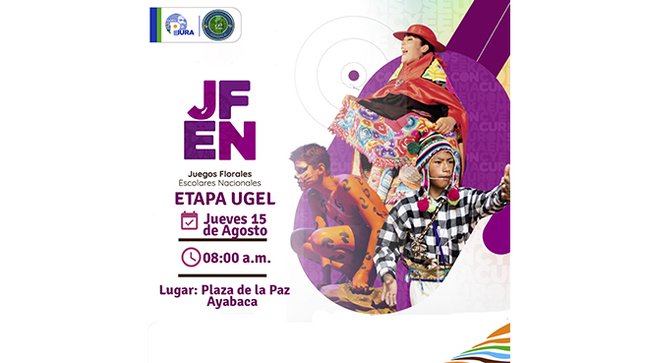 Juegos Florales Escolares Nacionales 2024 - Etapa UGEL 