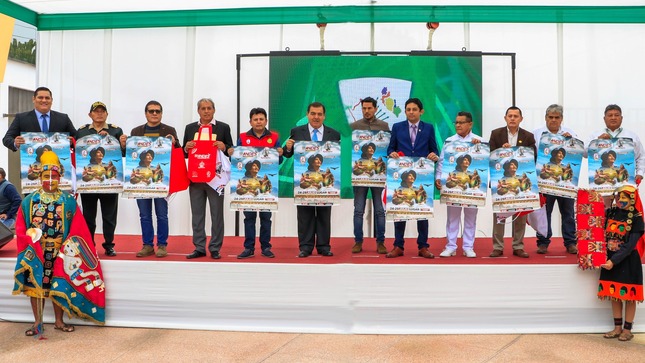 Fotografía protocolar Lanzamiento Regional de Expo Perú Los Andes - ICA
