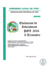 Vista preliminar de documento Evaluación de Indicadores del POI 2024 - II Trimestre