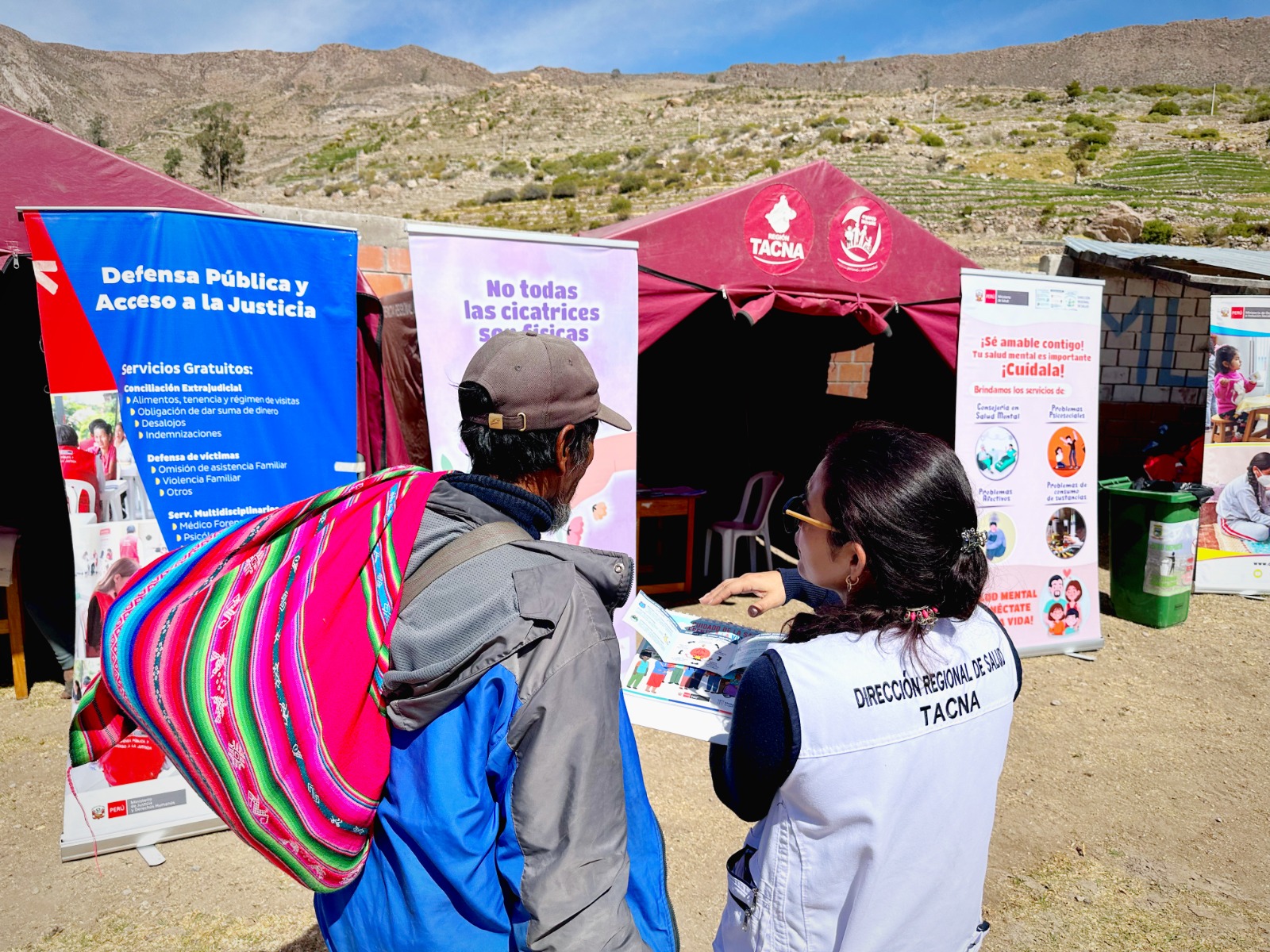 Unidos por la erradicación de la violencia en Candarave 