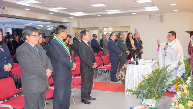 Familia judicial participó en misa de acción de gracias