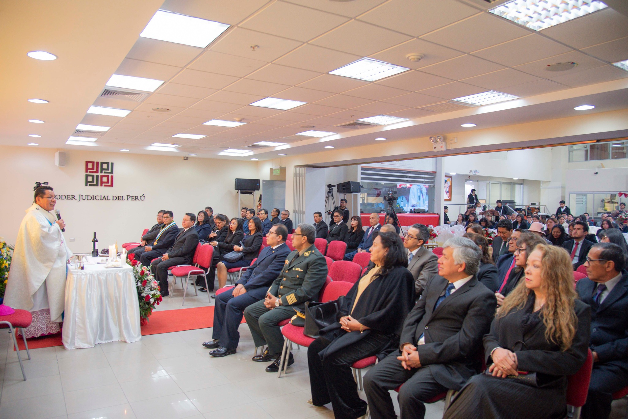 Familia judicial participó en misa de acción de gracias